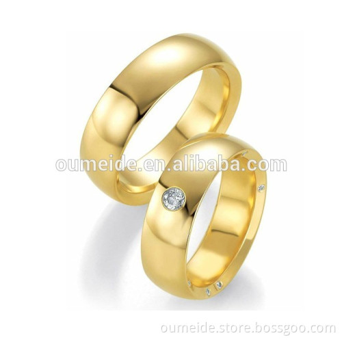 speacial ODM factory gold wedding ring